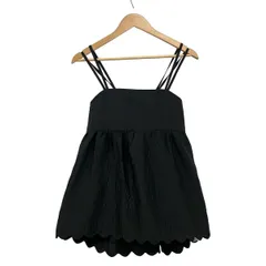 Rose Tiara(ローズティアラ) ワンピース サイズ42 L レディース美品  - 黒 ノースリーブ/ミニ