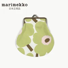 マリメッコ　ポーチ　小物入れ　ウニッコ　ライトグリーン×ライトピンク　Pienii　Kukkaro　北欧　ミニポーチ　がま口ポーチ　小銭入れ　日本限定　日本正規品