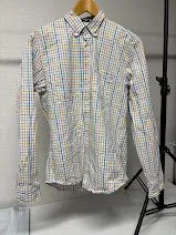 J.CREW スリム チェック 長袖シャツ マルチカラー M US古着