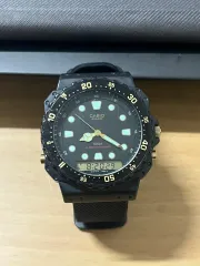 カシオ ヴィンテージ アナログ デジタル 時計