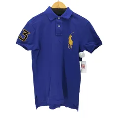 ポロバイラルフローレン Polo by RALPH LAUREN ビッグポニー CUSTOM FIT コットンポロシャツ メンズ import：S 