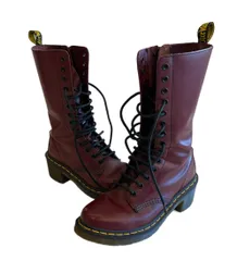 ドクターマーチン Dr.Martens 14ホールブーツ チェリーレッド レディース靴 ブーツ その他 レッド UK4（約23cm) 101sh-2488