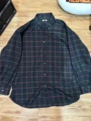 UNIQLO U フランネル オーバーサイズシャツ XL