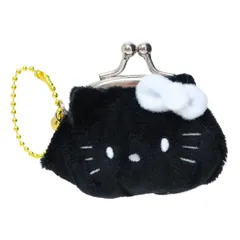 ハローキティ 小銭入れ プチがま口 ブラック サンリオ 小物入れ キャラクター グッズ 