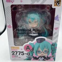 【中古】A賞 ねんどろいど 初音ミク めがね×カフェVer. フィギュア ｢グッスマくじ 初音ミク 2025 Autumn｣ [90]