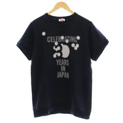 ディーゼル DIESEL 半袖 スウェット トレーナー Tシャツ M ネイビー 紺 /☆G