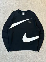 L NIKE ナイキ 新モデル ビックスウォッシュ スウェット ブラック