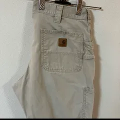 フォローで10%OFF カーハート　ペインターパンツ　ワークパンツ　34×30