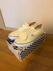 (新品) VANS ヴァンズ スケート アセンティック オフホワイト (290 サイズ)