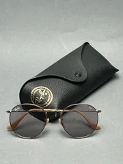 【幽玄】Ray&Ban サングラス ケース付 RB3447 ROUND METAL 9064/V8 53◻︎21 145 3F