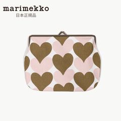 マリメッコ がま口 ポーチ クッカメリ レア Puolikas kukkaro - メルカリ