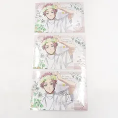 ブルーロック 糸師冴 箔押しイラストカード 3枚セット アニメイトフェア2025 ～flower crown～ in アニメイトオンリーショップ 対象商品購入特典 第2弾