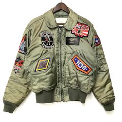BOY LONDON MA-1ジャケット Lサイズ オリーブグリーン - メルカリ