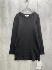 新品 Mila Owen ミラオーウェン オーガニックコットン タイト リブ ニット セーター size1/黒 ■◇レディース