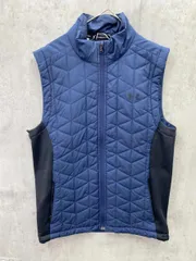 UNDER ARMOUR アンダーアーマー 1349983 コールドギアリアクターエレメントハイブリッドベスト キルティング ベスト sizeM/ネイビー ■◇メンズ