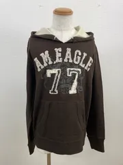AmericanEagleOutfitters アメリカンイーグルアウトフィッターズ M メンズ パーカー ブラウン 20250509-0012