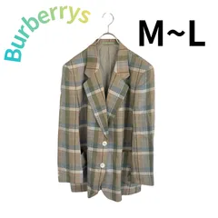 Burberrys チェック柄 テーラードジャケット M~L