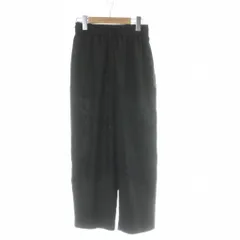 B&Y ユナイテッドアローズ BEAUTY&YOUTH ビューティー&ユース パンツ XS 黒 ブラック ゴムウエスト フルレングス /AP