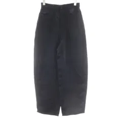 B&Y ユナイテッドアローズ BEAUTY&YOUTH ビューティー&ユース パンツ S 紺 ネイビー ワイド ハイウエスト /AU