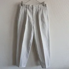 【90s/アーカイブ】COMME des GARCONS HOMME PLUS【アウトシームラインパンツ】Ｍ アイボリー コムデギャルソンオム s2602012