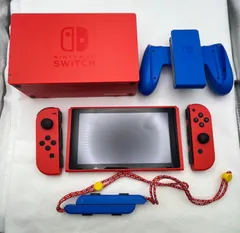 ▽任天堂　ニンテンドウ　Switch　マリオレッド×ブルーセット　HAD-S-RAAAF　ケース欠品　10446