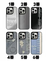 MagSafe対応 人気 Matin Kim コレクション 鏡面＆デザイン iPhoneケース CASETiFY スマホケース iPhone17/17Pro/16Pro/16/15/14/13/12 多機種対応