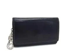 Paul Smith ポールスミス レザー 4連 キーケース 鍵入れ メンズ ブラック系 DL7174
