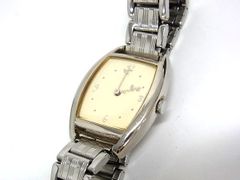 agnes b. V700-5110 SS Quartz Water-resistant Watch for Women, Silver Tone DL8170