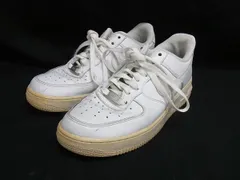 NIKE ナイキ エアフォース1 レザー スニーカー 表記サイズ 25.5cm 靴 シューズ メンズ ホワイト系 DL8204