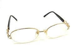 Yves Saint Laurent 31-0025 Prescription Glasses Eyeglasses for Women and Men, Black, DL8469