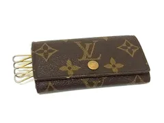 LOUIS VUITTON ルイヴィトン M62631 モノグラム ミュルティクレ4 4連 キーケース 鍵入れ ブラウン系 DL8476