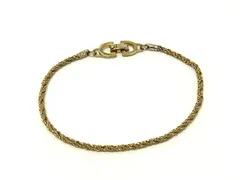 ChristianDior クリスチャンディオール ヴィンテージ ブレスレット アクセサリー レディース ゴールド系 DL8687