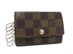 LOUIS VUITTON ルイヴィトン N62630 ダミエ ミュルティクレ6 6連 キーケース 鍵入れ メンズ レディース ブラウン系 DL8775
