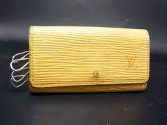 LOUIS VUITTON ルイヴィトン M63829 エピ ミュルティクレ4 4連 キーケース 鍵入れ レディース メンズ タッシリイエロー DL2319