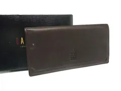 DAKS ダックス レザー 二つ折り 長財布 ウォレット 札入れ 小銭入れ メンズ レディース ブラウン系 DL2339のサムネイル