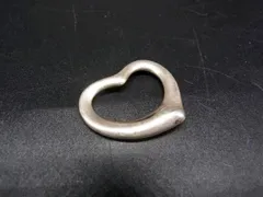 TIFFANY＆Co ティファニー オープンハート SV925 ペンダントトップ ネックレストップ チャーム シルバー系 DL2464