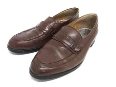 YVESSAINTLAURENT イヴサンローラン レザー ローファー 表記サイズ 27 (約27cm) 靴 シューズ メンズ ブラウン系 DL9691