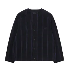 XXL ユニクロ ニードルズ カーディガン ブラックファー パープル