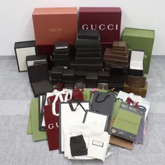 IT5XNGF99PJQ GUCCI グッチ BOX ブランド箱 空き箱 ショッパー アクセサリーケース 保存袋 リボン 紙袋31枚 箱41個 保存袋10枚