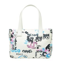 CHANEL トートバッグ　希少　サーフライン　ココマーク CHANEL トートバッグ 希少 サーフライン ココマーク - メルカリ