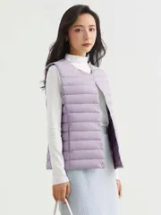 新作) UNI軽量ダックダウン ベスト (8color)