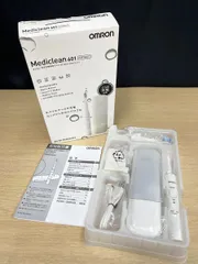 【未使用・保管品】 OMRON オムロン 音波式電動歯ブラシ Mediclean 601 HT-B601-W