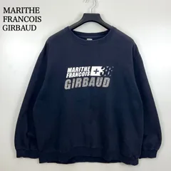 MARITHE FRANCOIS GIRBAUD 00s y2k archive sweatshirts XL マリテフランソワジルボー ロゴスウェット トレーナー アーカイブ 平成 ストリート レア
