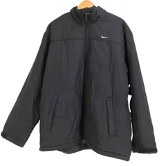 ナイキ NIKE 00S ロゴ刺繍 中綿ジャケット  メンズ import：XL 