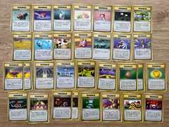 ポケモンカード旧裏 トレーナーカード 31枚 まとめ売り 0206-510