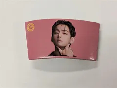 【韓国限定】COMPOSE COFFEE コンポーズコーヒー カップホルダー カップスリーブ BTS テテ キムテヒョン ピンク
