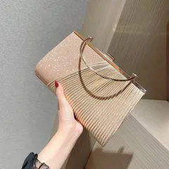 2Way パーティーバッグ キラキラ ハンドバッグ チェーン