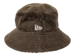 NEWERA (ニューエラ) コーデュロイバケットハット 太畝 S/M ブラウン メンズ/045