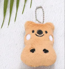 バッグのワンポイントにぴったりな、くまデザイン
