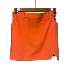 B087 adidas レディース パンツ ランニング スポーツ オレンジ Mサイズ